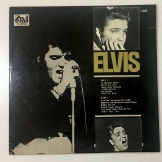 Rare Elvis Presley Golden Record Album Malaysia Pressing 12 " Lp Zani Record