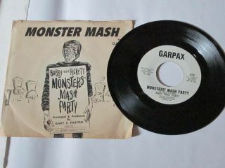 Bobby Pickett - Monster Mash PROMO Picture Sleeve 7 