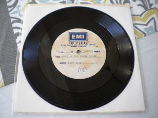 Kate Bush Lord Of The Reedy River UNRELEASED VERSION EMI ABBEY ROAD ACETATE EP 3