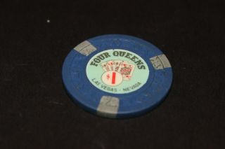 Rare Four Queens $1 Casino Chip Las Vegas Rated L