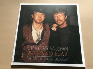 The 1983 Rehearsal Broadcast David Bowie With Stevie Ray Vaughn 2 X Vinyl Lp