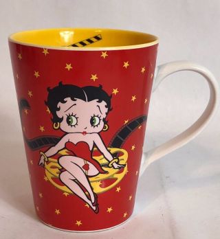 Betty Boop Novelty Mug " I Like My Men Like I Like My Coffee Rich And Hot "