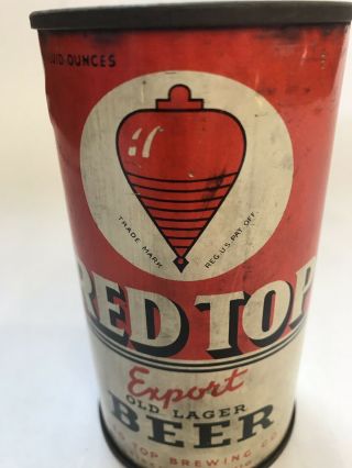 Red Top Export Old Lager Beer,  Red Top Brewing Co. ,  Cincinnati,  Ohio OI Flat Top 2