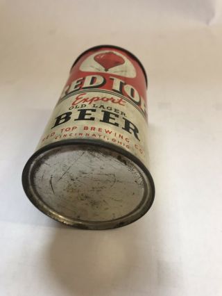 Red Top Export Old Lager Beer,  Red Top Brewing Co. ,  Cincinnati,  Ohio OI Flat Top 5