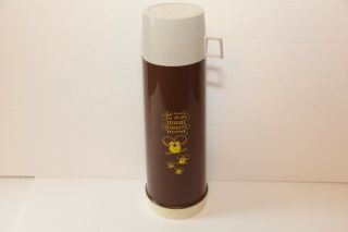 Vintage Tim Hortons Timbit Hot / Cold Thermos Glass