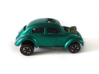 Hot Wheels Redline Custom Volkswagen,  Vw Bug Beetle 1967 Aqua Usa