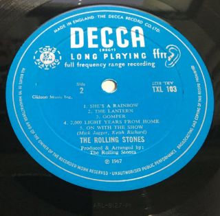 The Rolling Stones Their Satanic Majesties Request Uk Vinyl - / Ex,  Cover 1st