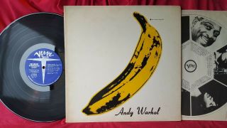 Velvet Underground & Nico " Self - Titled " 1967 Unpeeled Banana 1st Torso Nm Vinyl