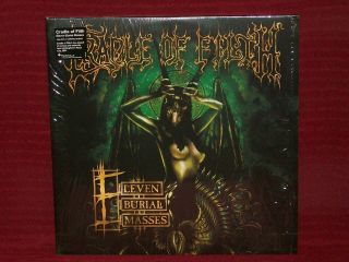 Cradle Of Filth - Eleven Burial Masses 2x LP Import Live Still In Shrink Gatefold 3