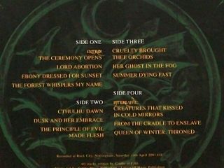 Cradle Of Filth - Eleven Burial Masses 2x LP Import Live Still In Shrink Gatefold 5