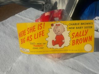 Peanuts Hungerford Sally Brown Doll 1959 Never Opened