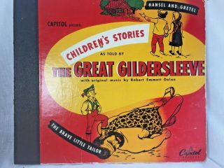 The Great Gildersleeve Hansel And Gretel Capitol Records By Robert Emmett Dolan