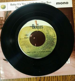 The Beatles REAL LOVE,  AS A BIRD,  & BABY IT ' S YOU 45 Single Set 4