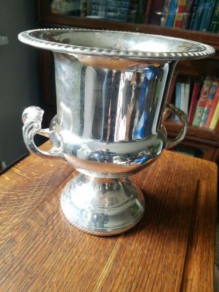 Vintage Silver Plate Champagne/ Ice Bucket