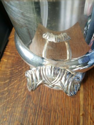 VINTAGE SILVER PLATE CHAMPAGNE/ ICE BUCKET 3