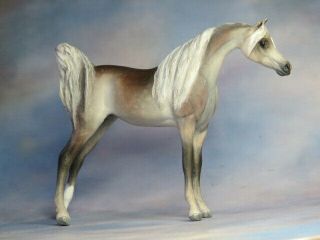 Custom Cm Peter Stone Model Horse Chips Arabian Mare X Linda R.  Elkjer