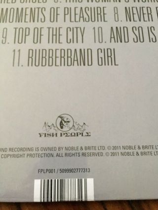 Kate Bush - Directors Cut Vinyl LP Release UK 2011,  And 5