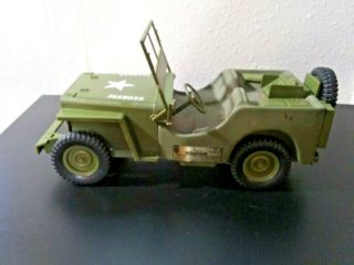 Jim Beam Bottle - Old Military Willys Jeep 5