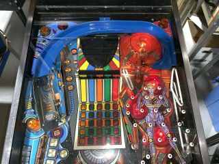 Pinbot Pinball Machine Williams Coin Op Arcade LEDS 1986 11