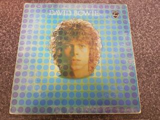David Bowie Space Oddity Lp Uk 1st Press Philips Vg,  /vg Sbl 7912