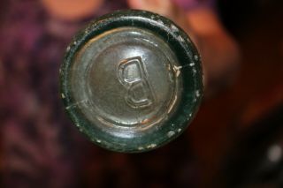 Rare Vintage c.  1894 Biedenharn Candy Coca Cola Hutchinson Soda Pop Bottle Sign 8