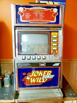 Igt 25 Cent Joker Poker Video Poker Machine Model 11760