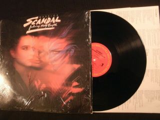 Scandal / Patty Smyth - Warrior - 1984 Vinyl 12  Lp.  / Shrink Exc/ Hard Rock Aor