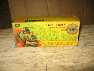Green Hornet Black Beauty Crime Fighting Car Corgitoy 1966 Greenway 20th Centfox