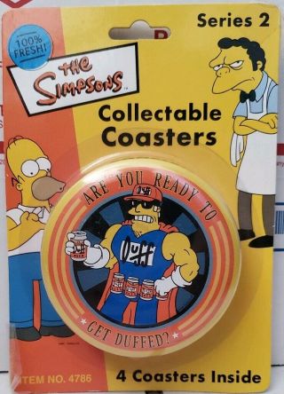 Simpsons Coaster Set Series 2