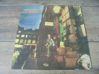 David Bowie - The Rise And Fall Of Ziggy Stardust 1972 Uk Lp Rca 1st 1e/1e