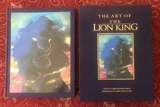 The Art Of The Lion King By Christopher Finch And James Earl Jones - Ltd Edition