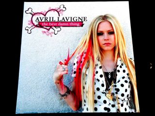 Avril Lavigne - The Best Damn Thing 12 " Vinyl Lp Numbered Pink Vinyl Of 2500
