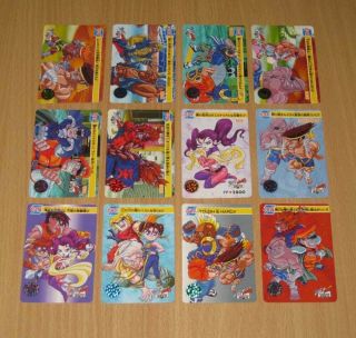 Bandai Capcom Street Fighter Zero Part 1 Regular Cards Set of 36pcs 1995 4