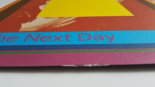 DAVID BOWIE THE NEXT DAY SIGNED PAUL SMITH DESIGNER EDITION 2 LP RED VINYL/CD 6