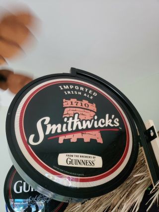 Guinness Smithwicks Pub Sign