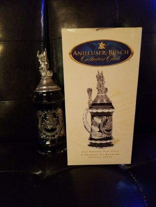 Anheuser Busch Budweiser - A Tribute to Brewing Crystal Stein 7