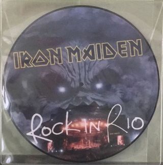 Iron Maiden Rock In Rio Lp Picture Disc