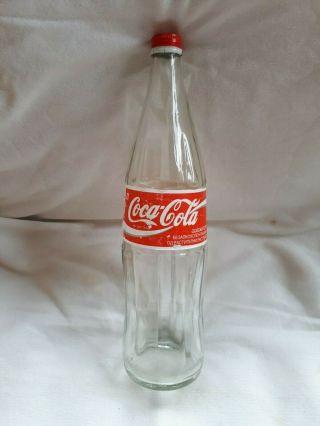 Coca Cola Bottle Vintage 1l 1995 