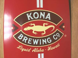 Kona Brewing Company Sector Nine 9 Longboard Skateboard - & 4