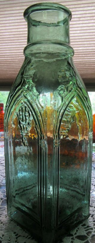 Stunning Colored Willington Cathedral Pickle - Open Pontil 2