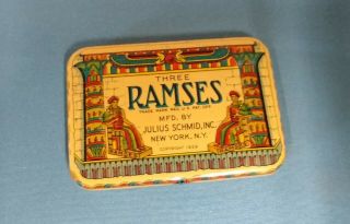 Vintage Ramses Prophylactic Condom Tin