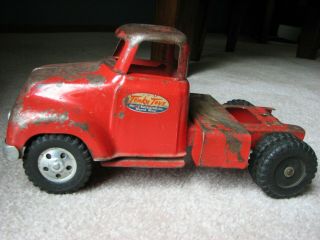 Vintage Tonka Toys Mound Metalcraft Pressed Steel Ford Semi Truck Cab Only