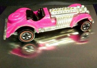 Vintage Redline Hot Wheels " Sweet 16 " 1970 Mattel Inc.  Hot Pink