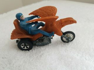 Vintage Bold Eagle Rrrumbler Hotwheels Redline Rrrumblers Blue Rider