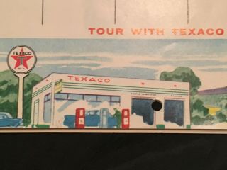 1961 Authentic Texaco Calendar Cherry 
