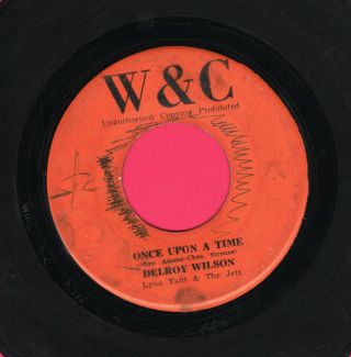 DELROY WILSON (rare W&C Reggae 45) I Want To Love You/Once Upon a Time HEAR 2