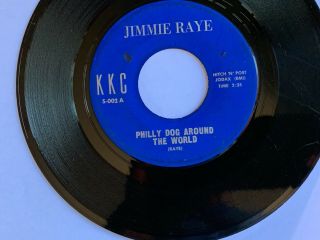 Jimmie Raye - Philly Dog Around The World - Kkc S - 002 Northern Soul 45