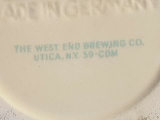 Utica Club Dooley First Edition Beer Stein WEBCO Germany 1959 Some Crazing 6