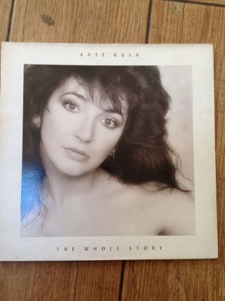 Kate Bush The Whole Story Lp Ex/ex - Kbtv 1,  Greatest Hits,  Best Of,  Vinyl,  1986