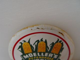 Moeller ' s Hybrids A.  W.  Moeller Somers,  IA Corn Advertising License Plate Topper 2